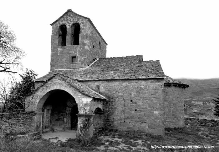 Templo desde el sur